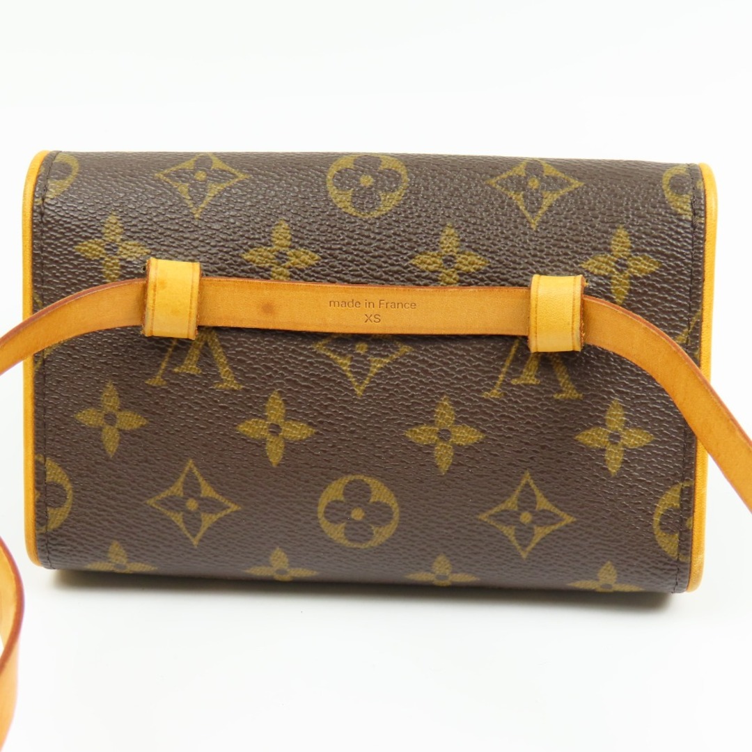 LOUIS VUITTON(ルイヴィトン)の美品 LOUIS VUITTON ルイヴィトン フロランティーヌ XS ヒップバッグ ヴィンテージ モノグラム ウエストバッグ PVC/ヌメ革 ブラウン レディース【中古】 レディースのバッグ(ボディバッグ/ウエストポーチ)の商品写真