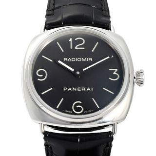 パネライ(PANERAI)のパネライ PANERAI ラジオミール PAM00210 ブラック文字盤 中古 腕時計 メンズ(腕時計(アナログ))