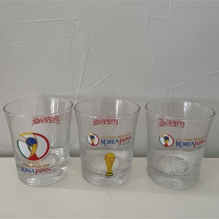 コカコーラ(コカ・コーラ)のコカコーラ　オリジナルグラス　2002 FIFA WORLD CUP コップ(グラス/カップ)