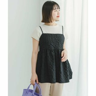 アーバンリサーチアイテムズ(URBAN RESEARCH ITEMS)の【BLK】サッカーチェックキャミソール(キャミソール)