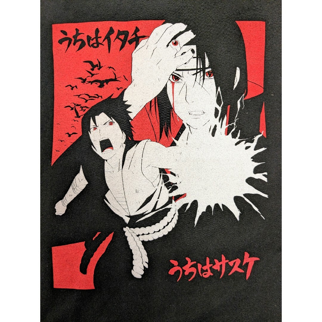 BEAMS(ビームス)のNARUTO疾風伝 うちはサスケ イタチ プリントアニメTシャツ メンズのトップス(Tシャツ/カットソー(七分/長袖))の商品写真