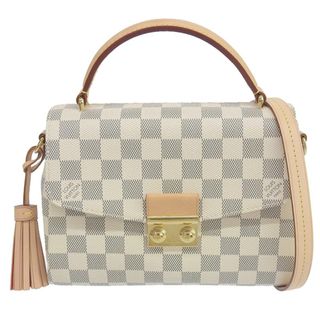 ルイヴィトン(LOUIS VUITTON)のルイヴィトン LOUIS VUITTON ダミエ アズール クロワゼット 2WAYバッグ ハンドバッグ ショルダーバッグ N41581 中古 新入荷 LV1550(ハンドバッグ)