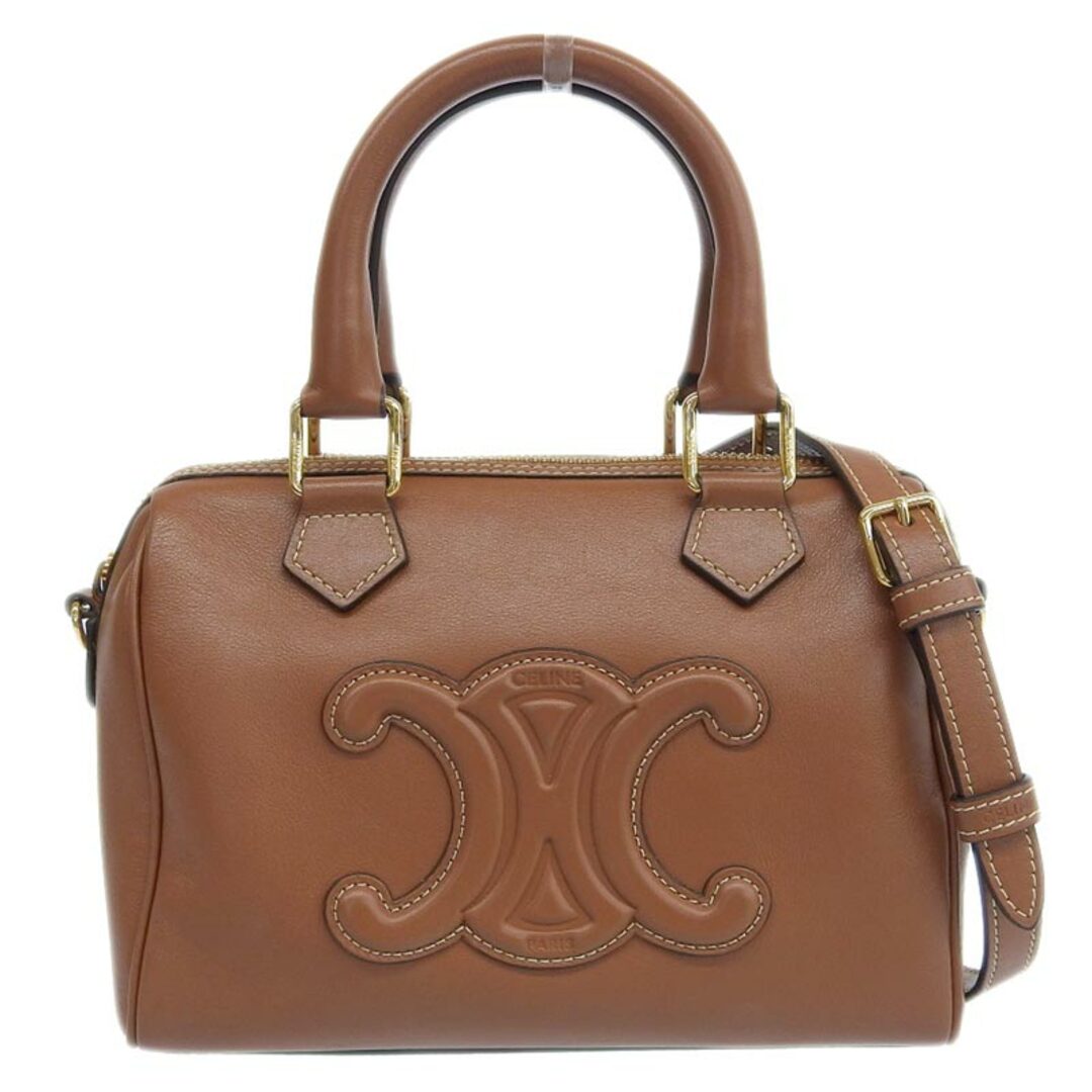 celine - セリーヌ CELINE スモールボストン キュイル トリオンフ 2WAY celine - セリーヌ CELINE スモールボストン キュイル トリオンフ 2WAY