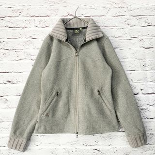 AIGLE - 【裏起毛】エーグル AIGLE ドッキング フリース ダブルジップ ファスナー