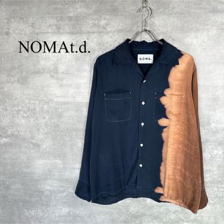 ノマティーディー(NOMA t.d.)の『NOMAt.d.』 ノーマティーディ (2) 抜染 オープンカラーシャツ(シャツ)