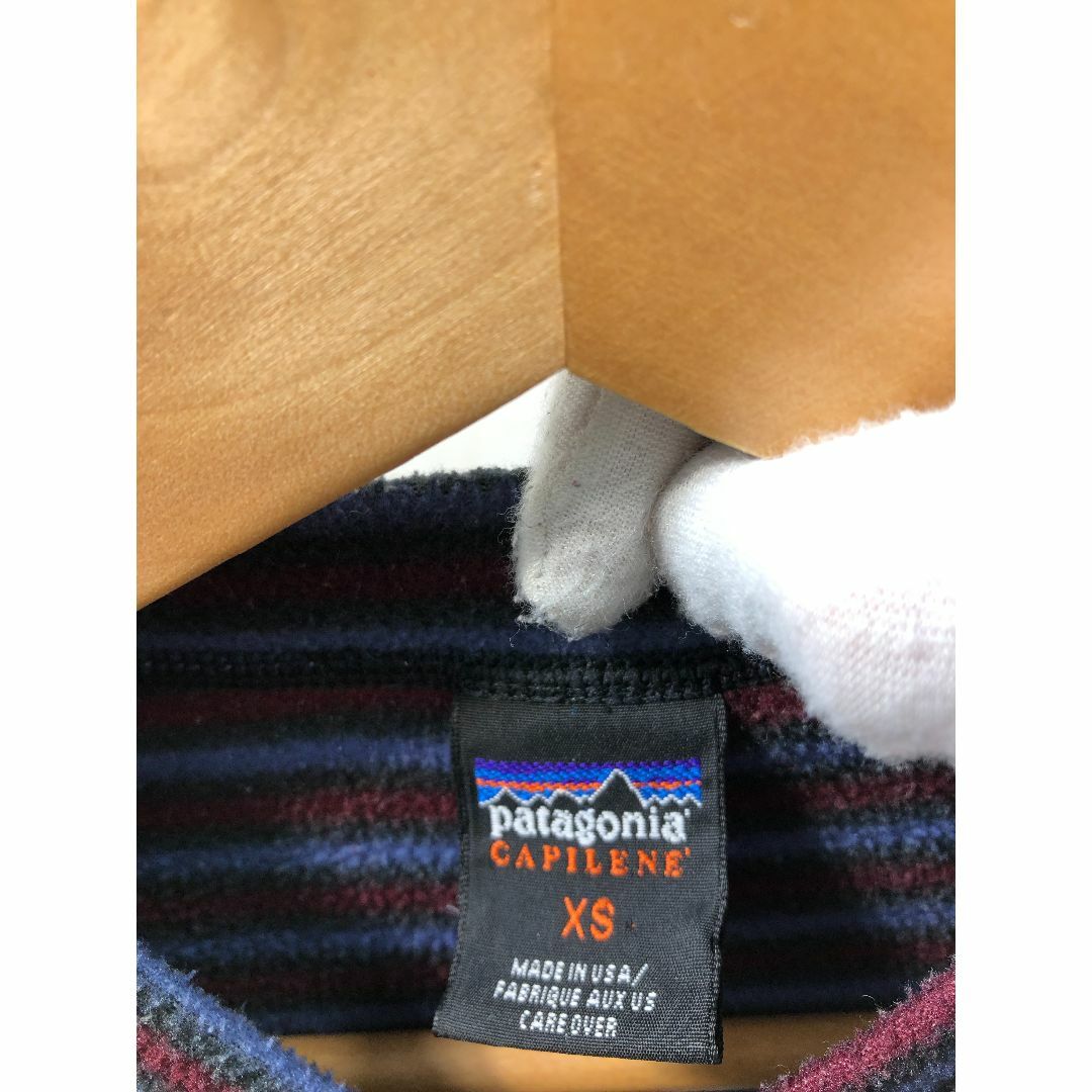 010450● patagonia CAPILENE ヘンリーネック ボーダー  メンズのトップス(その他)の商品写真