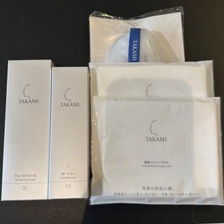 TAKAMI - 新品)タカミ フェイスフォーム・ローションI・美肌コットンクロス・泡立てネット