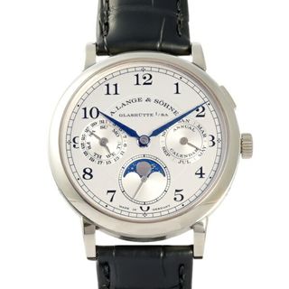 ランゲアンドゾーネ(A. Lange & Söhne（A. Lange & Sohne）)のランゲ&ゾーネ A.LANGE & SOHNE 1815 アニュアルカレンダー LSLS2383AP 238.026 シルバー文字盤 中古 腕時計 メンズ(腕時計(アナログ))