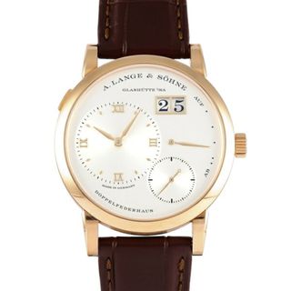 ランゲアンドゾーネ(A. Lange & Söhne（A. Lange & Sohne）)のランゲ＆ゾーネ A.LANGE & SOHNE ランゲ1 191.032 シルバー文字盤 中古 腕時計 メンズ(腕時計(アナログ))