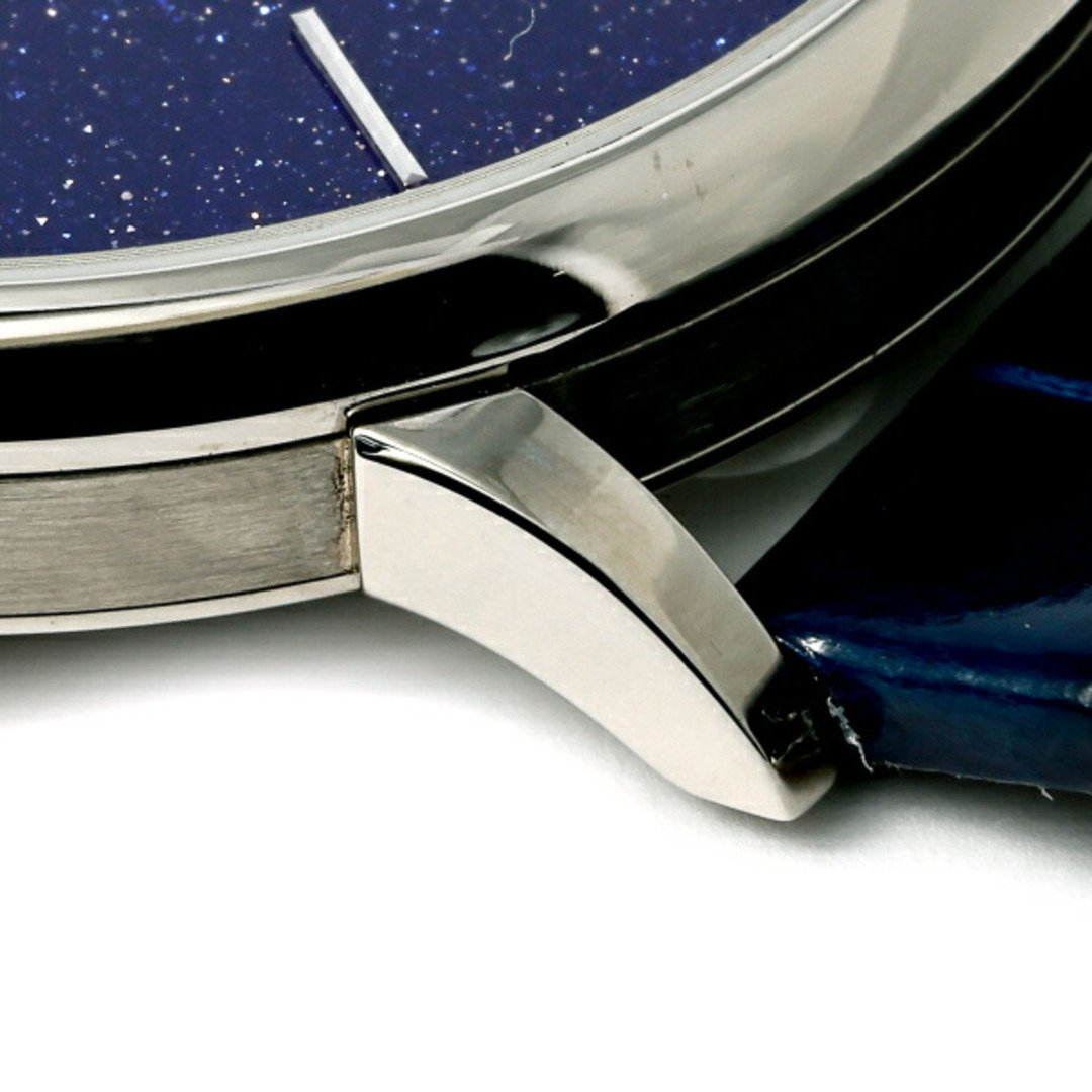 A. Lange & Söhne（A. Lange & Sohne）(ランゲアンドゾーネ)のランゲゾーネ A.LANGE SOHNE サクソニア フラッハ LS2053AX ブティック限定 205.086 ブルー文字盤 中古 腕時計 メンズ メンズの時計(腕時計(アナログ))の商品写真