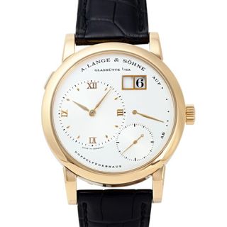 ランゲアンドゾーネ(A. Lange & Söhne（A. Lange & Sohne）)のランゲゾーネ A.LANGE SOHNE ランゲ1 101.032 シルバーローマ文字盤 中古 腕時計 メンズ(腕時計(アナログ))