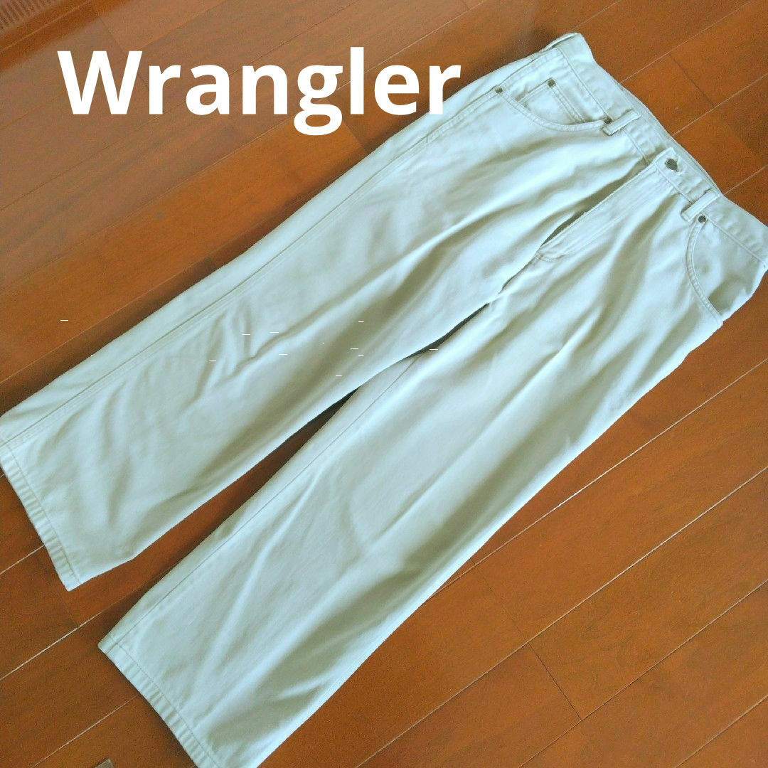 Wrangler(ラングラー)のメンズ・パンツ・ジーンズ・ラングラー・生成り・日本製・ メンズのパンツ(デニム/ジーンズ)の商品写真