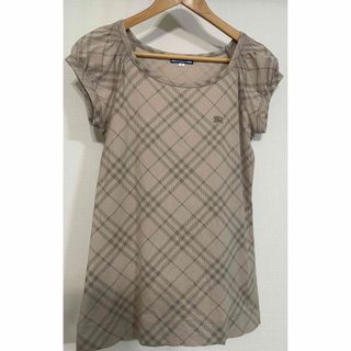 バーバリーブルーレーベル(BURBERRY BLUE LABEL)のBurberry ロゴ入りTシャツ(Tシャツ(半袖/袖なし))