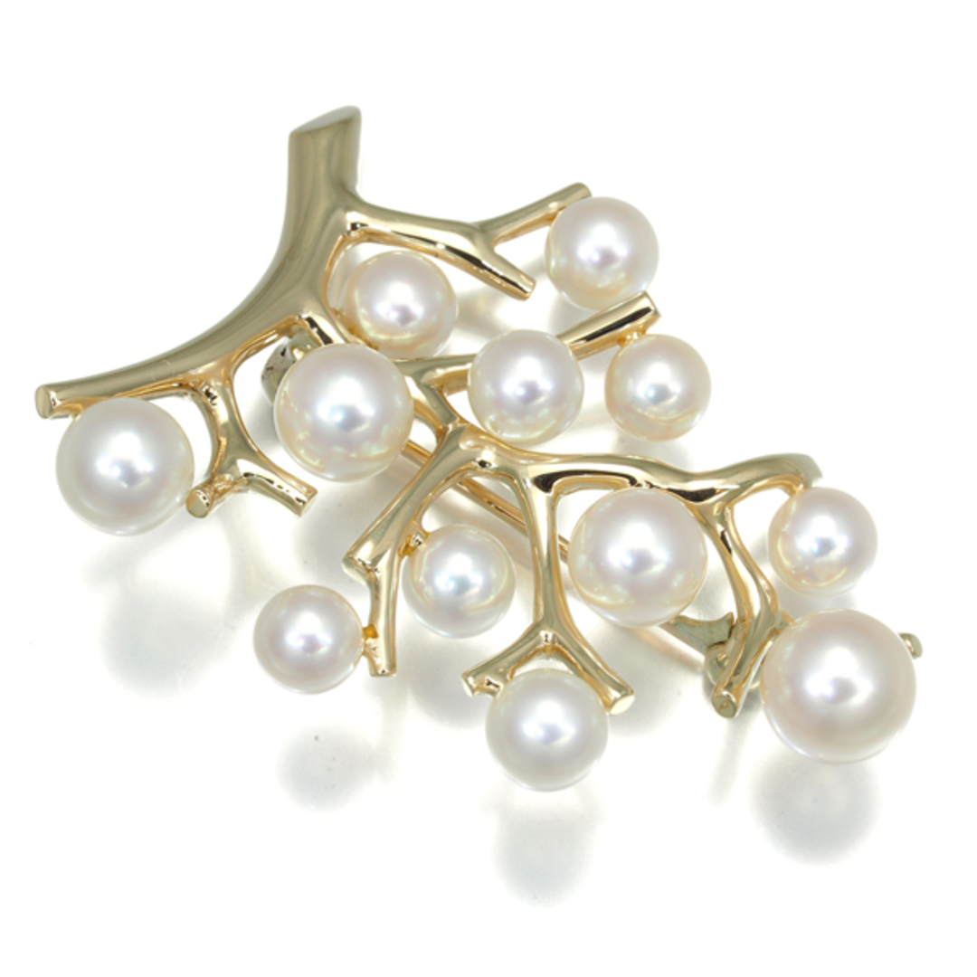 MIKIMOTO - ミキモト ブローチ パール アコヤ真珠 5.0-7.0mm MIKIMOTO - ミキモト ブローチ パール アコヤ真珠 5.0-7.0mm