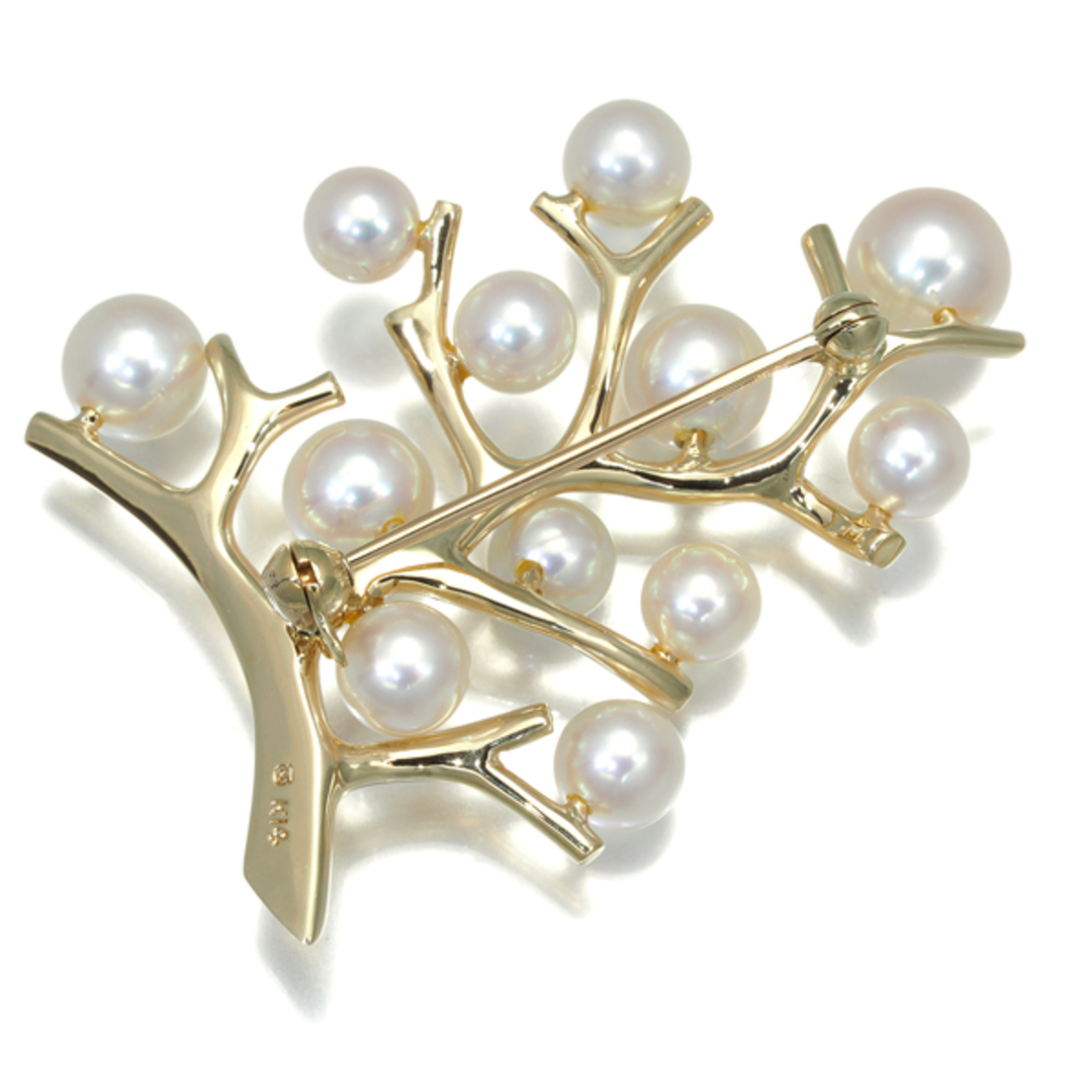 MIKIMOTO - ミキモト ブローチ パール アコヤ真珠 5.0-7.0mm MIKIMOTO - ミキモト ブローチ パール アコヤ真珠 5.0-7.0mm