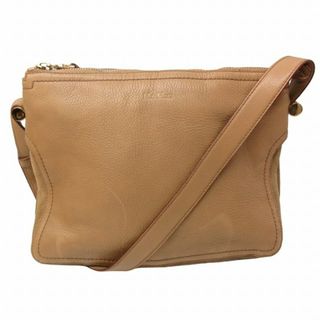 マックスマーラ(Max Mara)のマックスマーラ ショルダーバッグ トートバッグ レザー スクエア ベージュ系(ショルダーバッグ)