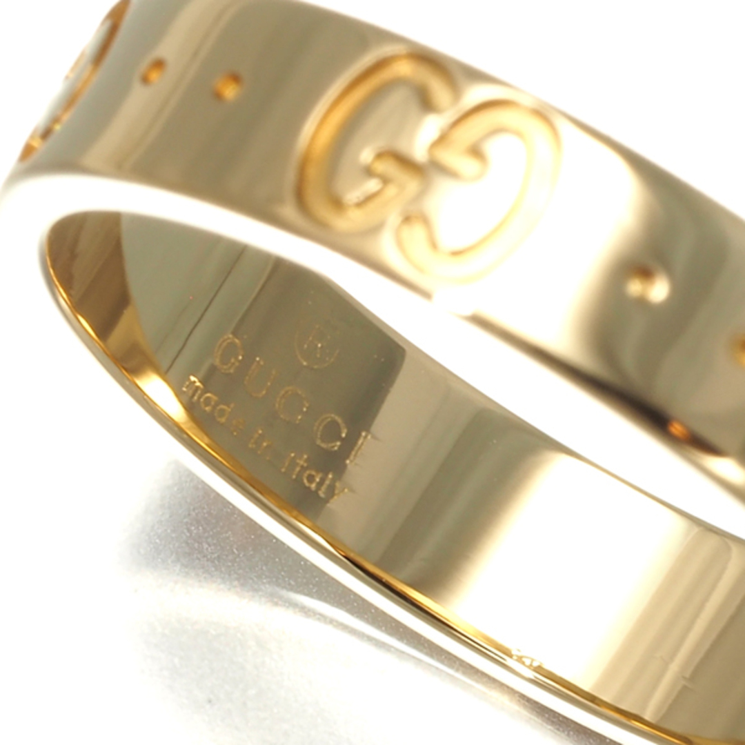 Gucci(グッチ)のグッチ リング アイコン スリム 12号 K18YG  レディースのアクセサリー(リング(指輪))の商品写真
