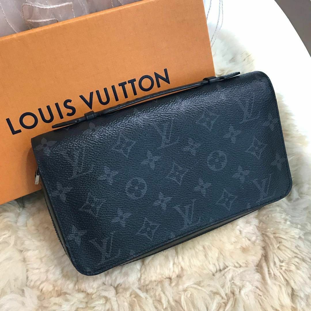 LOUIS VUITTON(ルイヴィトン)の☆美品☆ルイ・ヴィトン　モノグラム・エクリプス　ジッピーXL　セカンドバッグ メンズのバッグ(セカンドバッグ/クラッチバッグ)の商品写真