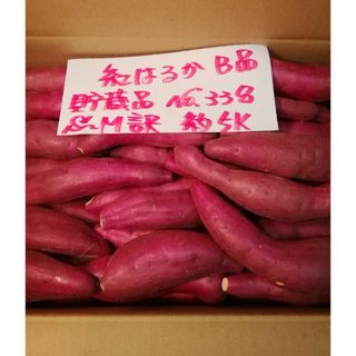 超お得!!　訳あり☆限定品☆ねっとり甘い貯蔵品紅はるかB品約５Kです。(野菜)