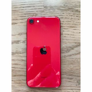 アイフォーン(iPhone)の【極美品】Apple iPhone SE 第2世代 64GB SIMフリー  赤(スマートフォン本体)