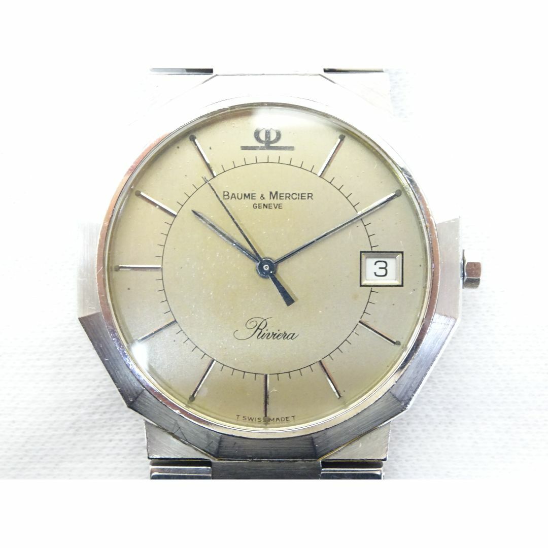 BAUME&MERCIER - Ｋ広084/ ボーム＆メルシエ リヴィエラ 腕時計 クオーツ メンズ