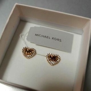 マイケルコース(Michael Kors)の新品MICHAEL KORSハートピアスﾊｰﾄ(ピアス)