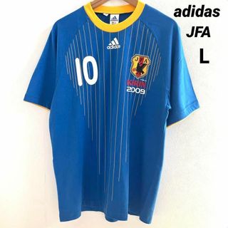 アディダス(adidas)の未使用 adidas Tシャツ サッカー10番 キリン 2009 JFA  L(Tシャツ/カットソー(半袖/袖なし))