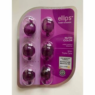 エリップス(ellips)のエリップス　ヘアオイル　パープル(オイル/美容液)