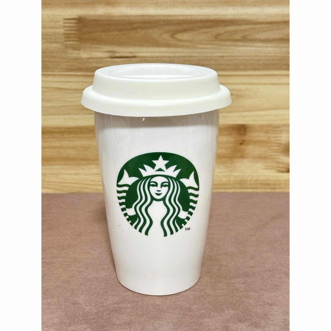 Starbucks(スターバックス)のスタバ　紙コップデザイン陶器製タンブラー インテリア/住まい/日用品のキッチン/食器(タンブラー)の商品写真