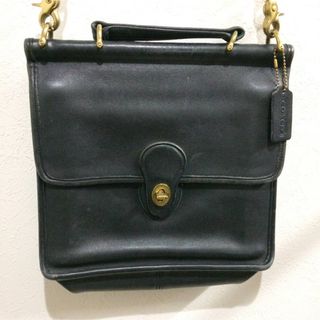 コーチ(COACH)のビンテージ　USA製　オールドコーチ　レザー　ターンロック　ショルダーバッグ(ショルダーバッグ)