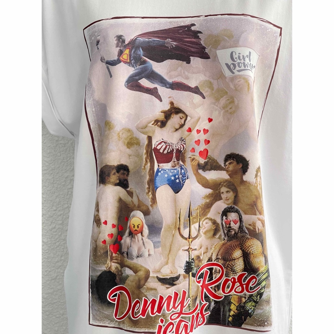 新品タグ付 DENNY ROSE デニーローズ オーバーサイズTシャツ 新品タグ付 DENNY ROSE デニーローズ オーバーサイズTシャツ