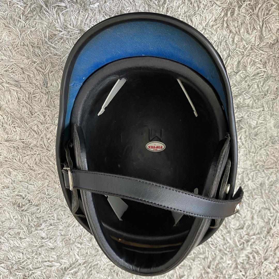 BELL TOPTEX ポリスヘルメット ビンテージヘルメット 1960年代の BELL TOPTEX ポリスヘルメット ビンテージヘルメット 1960年代の