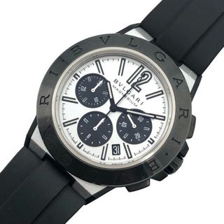 ブルガリ(BVLGARI)の　ブルガリ BVLGARI ディアゴノマグネシウムクロノグラフ DG42SMCCH マグネシウム メンズ 腕時計(その他)