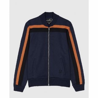 ラフシモンズ(RAF SIMONS)のRAF SIMONS×FRED PERRY 別注 スウェットボンバージャケット(ブルゾン)