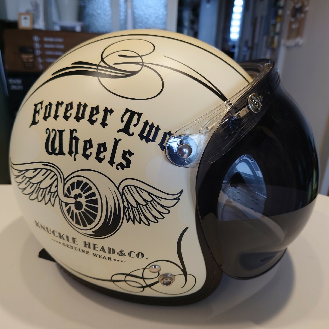 ジェットヘルメット 自動車/バイクのバイク(ヘルメット/シールド)の商品写真