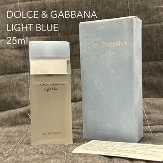 ドルチェアンドガッバーナ(DOLCE&GABBANA)のドルチェ＆ガッバーナ ライトブルー オードトワレ 25ml 香水 箱あり(ユニセックス)