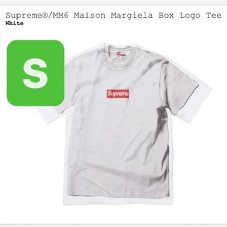 シュプリーム(Supreme)のSupreme x MM6 Box Logo Tee "S"(Tシャツ/カットソー(半袖/袖なし))