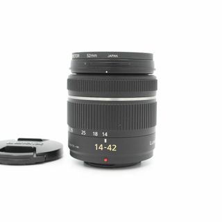 Panasonic - ＜＜専用ケース付き！！＞＞【美品】PANASONIC パナソニック LUMIX G VARIO 14-42mm F3.5-5.6 ASPH. MEGA O.I.S H-FS014042 #LE2023741