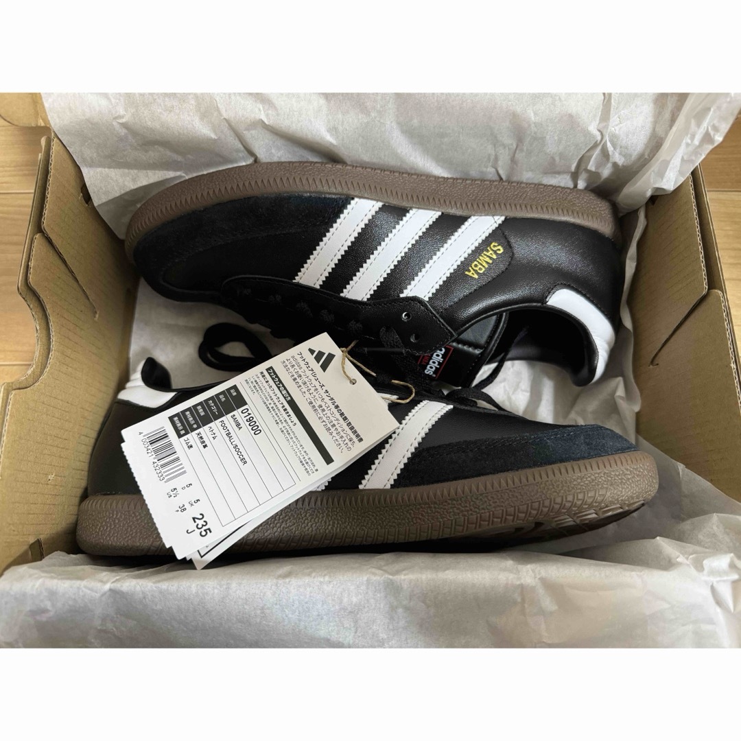 adidas(アディダス)の新品未使用 adidas SAMBA LEATHER 019000 23.5cm レディースの靴/シューズ(スニーカー)の商品写真