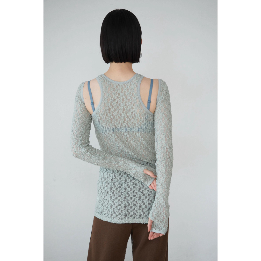 TODAYFUL(トゥデイフル)のmediam Stretch Lace Tops & Sleeve レディースのトップス(カットソー(長袖/七分))の商品写真