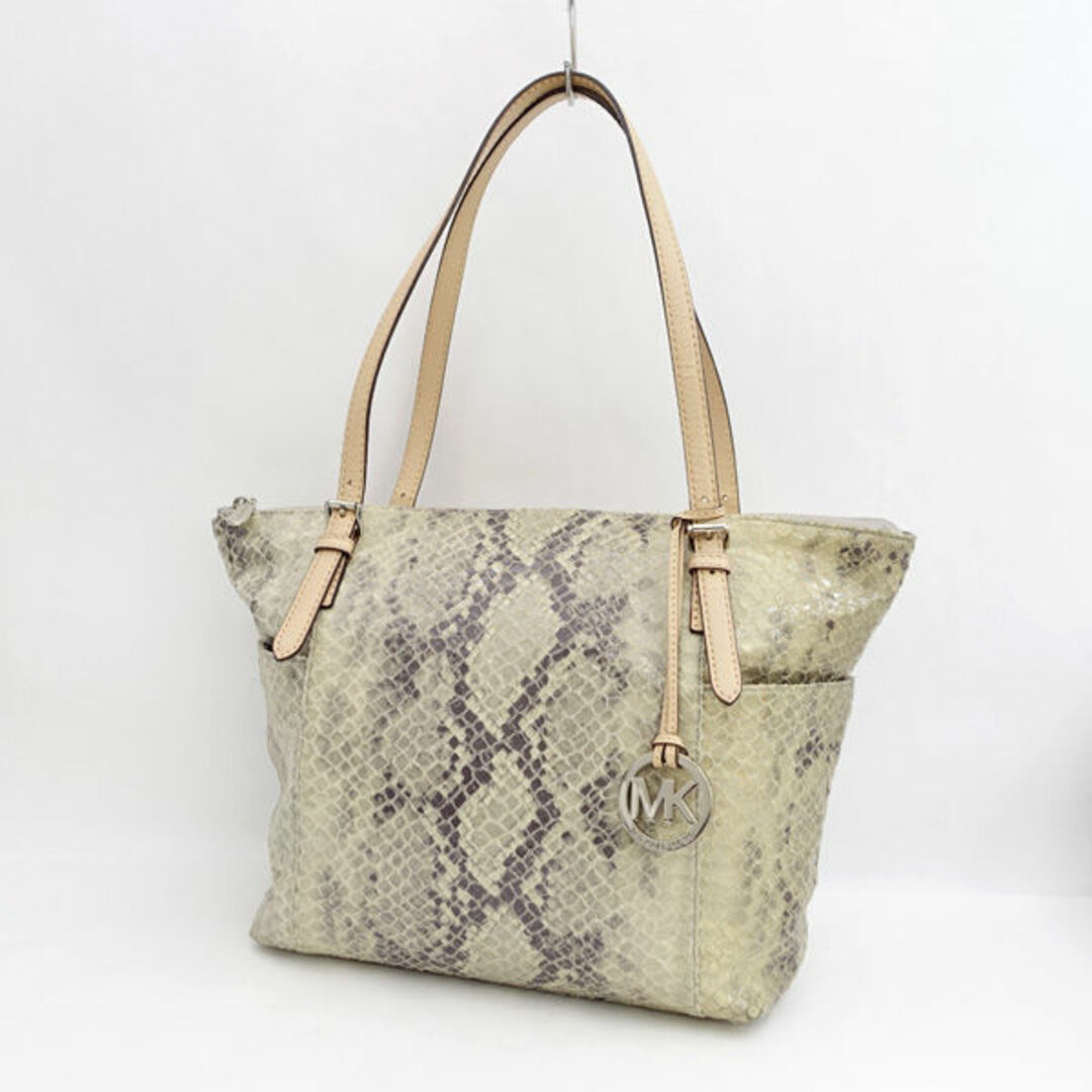 MICHAEL KORS / マイケルコース ◇トートバッグ/パイソン型押し MICHAEL KORS / マイケルコース ◇トートバッグ/パイソン型押し