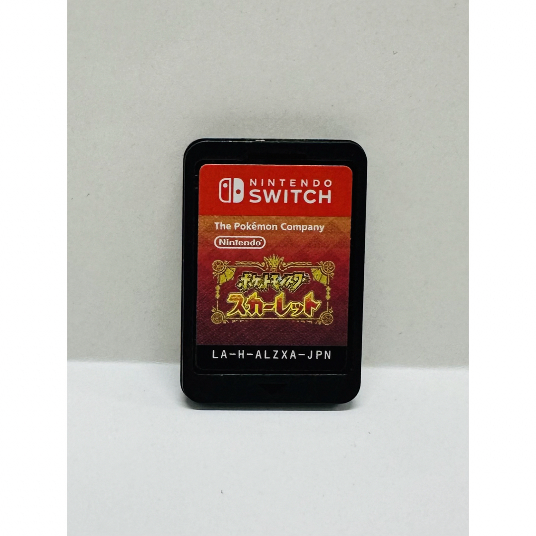 Nintendo Switch(ニンテンドースイッチ)のニンテンドースイッチソフト　ポケットモンスター　スカーレット エンタメ/ホビーのゲームソフト/ゲーム機本体(携帯用ゲーム機本体)の商品写真