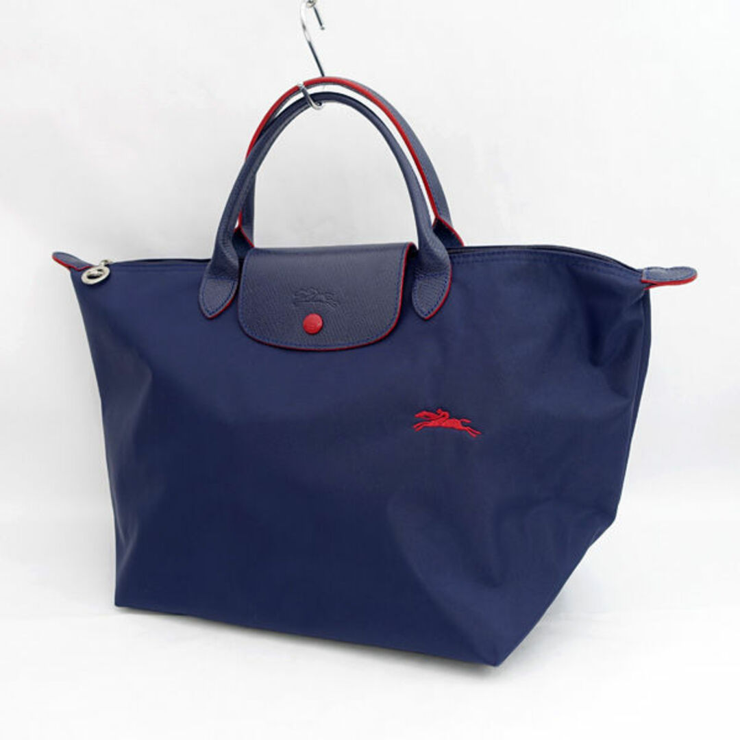 LONGCHAMP(ロンシャン)のLONGCHAMP / ロンシャン ◆ハンドバッグ/ル・プリアージュ クラブ/Mサイズ/ネイビー L1623 619 556 【バッグ/バック/BAG/鞄/カバン】 レディースファッション【中古】 [0220484600] レディースのバッグ(ハンドバッグ)の商品写真