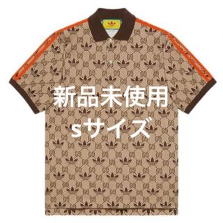 グッチ(Gucci)のSサイズ 新品未使用 GUCCI adidas GG柄 ポロシャツ(ポロシャツ)