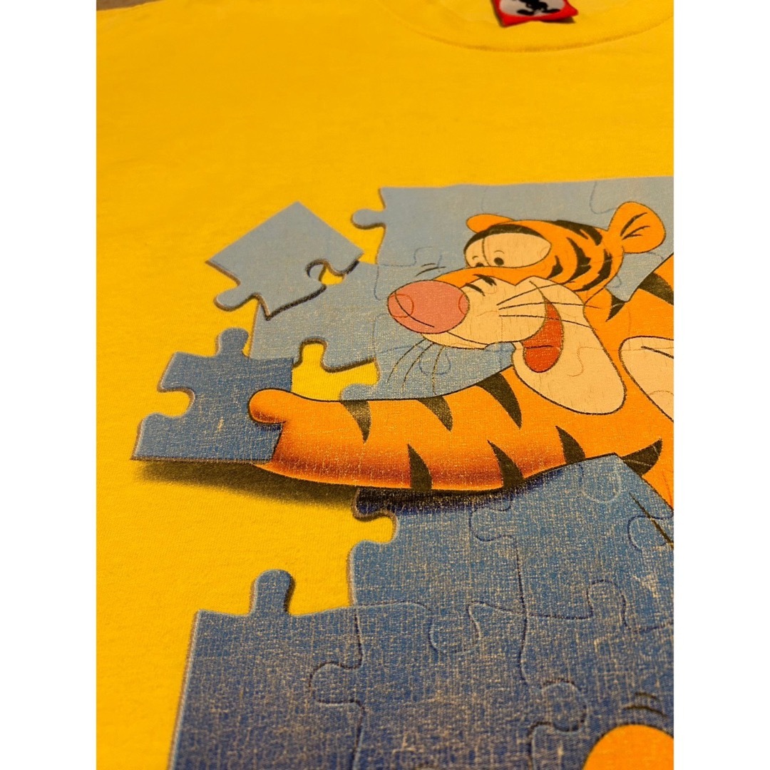 Disney(ディズニー)の90s USA製　 ディズニー　 Winnie The Pooh Tigger メンズのトップス(Tシャツ/カットソー(半袖/袖なし))の商品写真