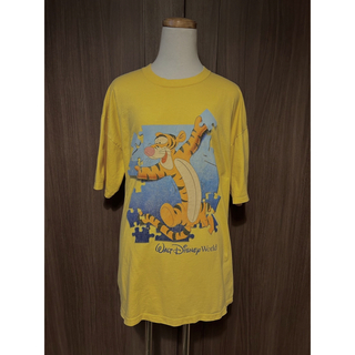 ディズニー(Disney)の90s USA製　 ディズニー　 Winnie The Pooh Tigger(Tシャツ/カットソー(半袖/袖なし))