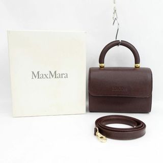 Max Mara - Maxmara / マックスマーラ ◇2WAYハンドバッグ/ミニ/ロゴ