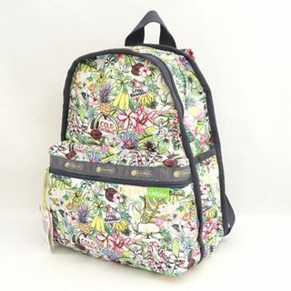 レスポートサック(LeSportsac)のLESPORTSAC / レスポートサック ◆リュック/バックパック/アロハマーケット/総柄/グリーン/タグ付き 7812-K455 【バッグ/バック/BAG/鞄/カバン】 レディースファッション【未使用】 [0220484977](リュック/バックパック)