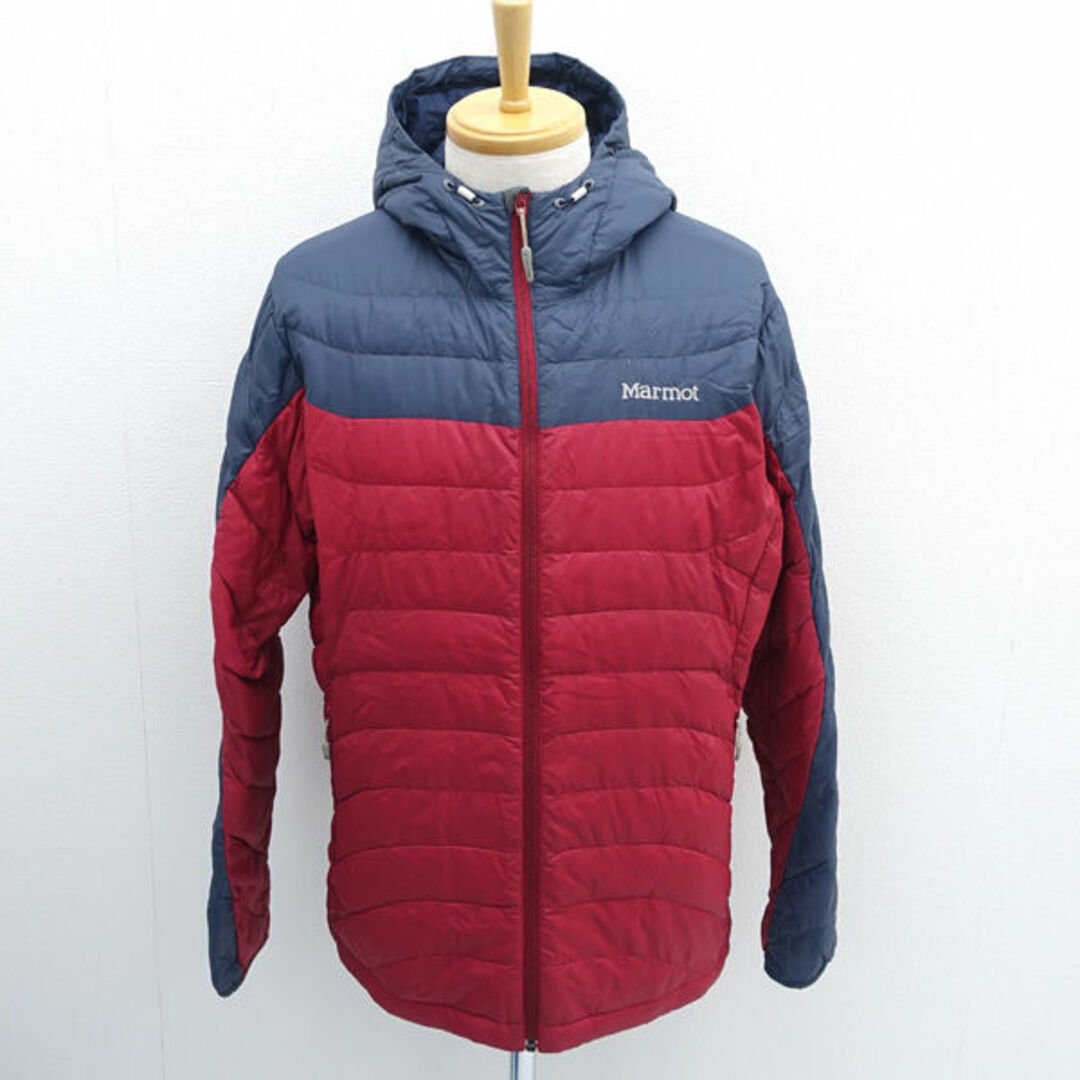 MARMOT(マーモット)のMarmot / マーモット ◆ダウンジャケット/イグニッション/レッド×ブルー/サイズXL MJD-F3028 【メンズ/MEN/男性/ボーイズ/紳士】 メンズファッション【中古】 [0220485004] メンズのジャケット/アウター(ダッフルコート)の商品写真