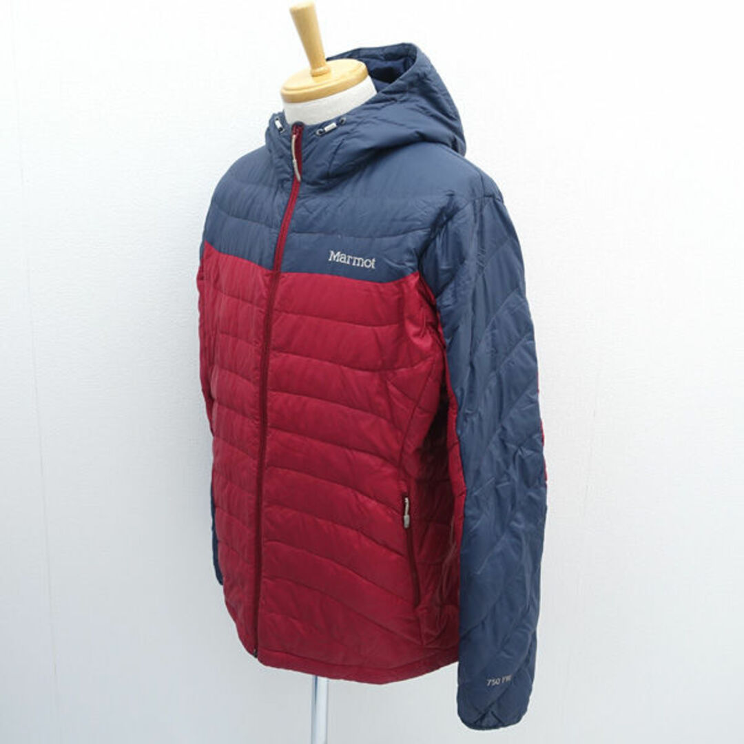 MARMOT(マーモット)のMarmot / マーモット ◆ダウンジャケット/イグニッション/レッド×ブルー/サイズXL MJD-F3028 【メンズ/MEN/男性/ボーイズ/紳士】 メンズファッション【中古】 [0220485004] メンズのジャケット/アウター(ダッフルコート)の商品写真